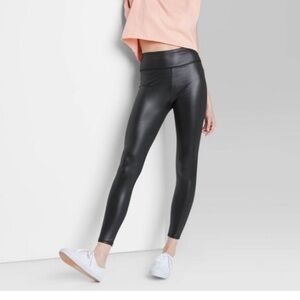 4 for $20 Wild Fable Black Liquid Leggings Sz XL